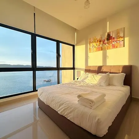 Sunset Seaview Studio Apartment At Kota Kinabalu City Centre Exterior photo