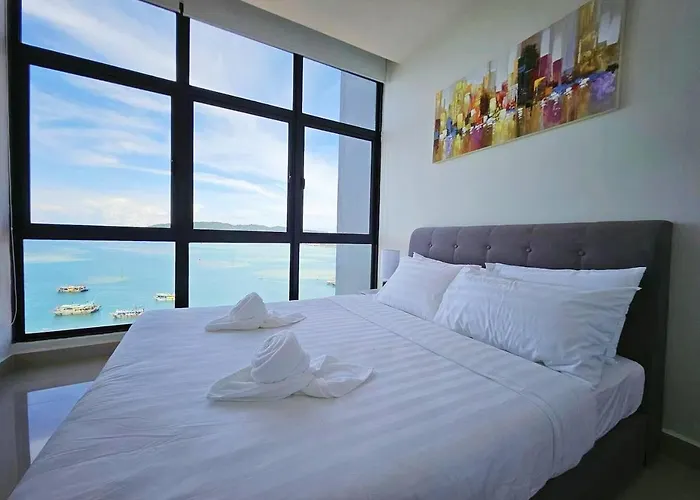 Sunset Seaview Studio Apartment At Kota Kinabalu City Centre